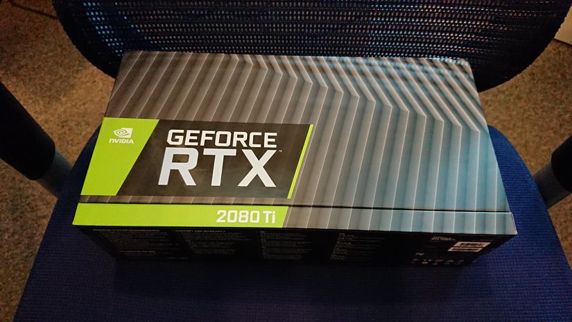 RTX2080Ti arrived!